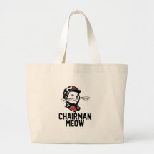 Ordföranden jamar (den Mao) designen Tote Bag