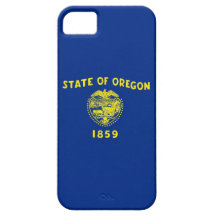 Oregon statlig flagga iPhone 5 cases