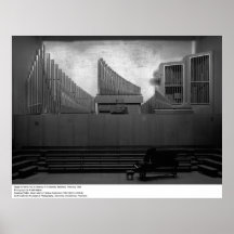 Organ i Hertz Hall, Uc Berkeley, 1966 Affisch