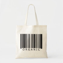 Organisk Barcode Tygkasse