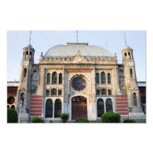 Orient uttrycklig station i Istanbul Fototryck