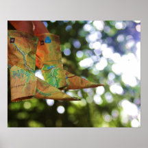 Origami Affisch