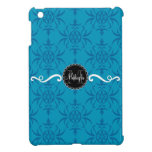 Orlee Blue - Custom Monogram iPad Mini Case