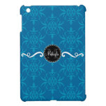 Orlee Dark Blue - Custom Monogram iPad Mini Case