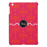 Orlee Pink & Orange Custom Monogram iPad Mini Case