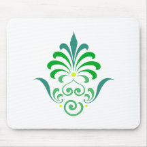 Ornament Blatt leaf Mousepad