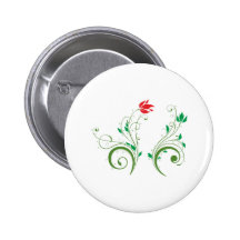 Ornament Floral Anstecknadel
