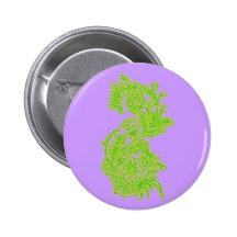 Ornament floral button