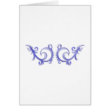 Ornament Floral Karten