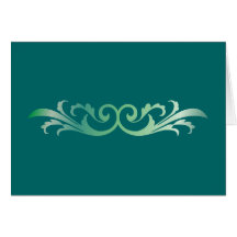 Ornament floral karten