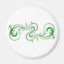 Ornament Floral Magnets