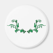 Ornament Floral Magnets