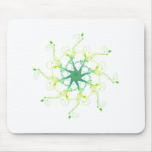 Ornament Floral Mousepads