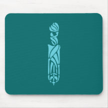 Ornament Jugendstil Art Nouveau Mousepad