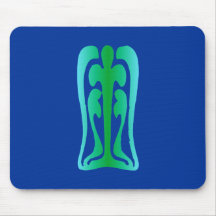 Ornament Jugendstil Art Nouveau Mousepads