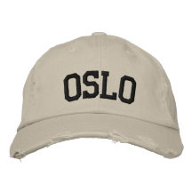 Oslo broderade hatten