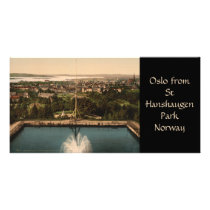Oslo från St Hanshaugen parkerar, Norge