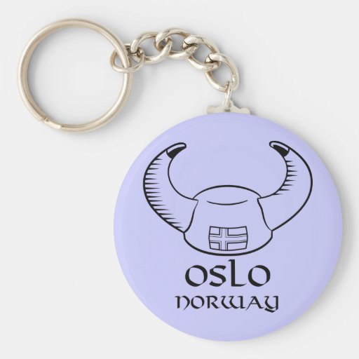 Oslo norgeViking hatt Nyckelringar