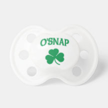 O'Snap irländsk gullig spädbarnnappar