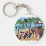 Ösommarsemester Labradors Nyckel Ring