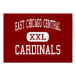 Östlig Chicago central - kardinaler - östliga Chic Hälsnings Kort