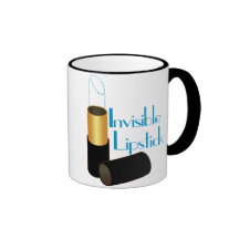 Osynlig läppstift kaffe mugg