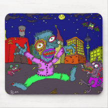 out for a walk mousepad