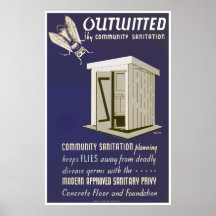 Outwitted av gemenskapSanitation Print