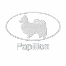 Oval Papillon broderad skjorta