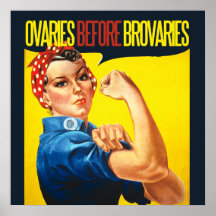 Ovaries för Brovaries den feministiska humorn Print