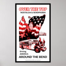 Över det bästa & runt om krökningen print