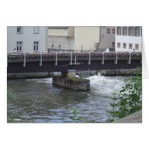 Överbrygga i Bamberg Hälsningskort