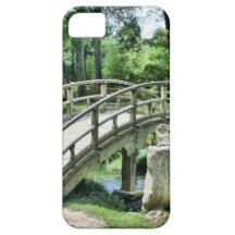 Överbrygga i trädgården iPhone 5 fodral