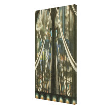 Överbrygga, Joseph Stella Sträckta Canvas Tryck