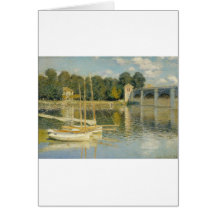 Överbrygga på Argenteuil (1874) Kort