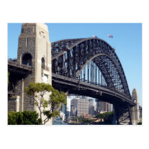 överbrygga sydney vykort