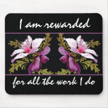 Överflödbekräftelse Motivational Mousepad Mus Matta