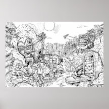 överlevandear print