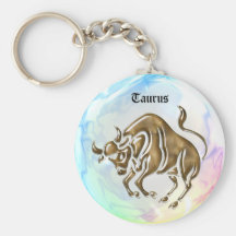 Oxen Keychain Nyckel Ring
