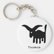 Oxen Keychain Nyckel Ringar