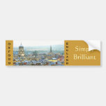 Oxford England, taktoppar som enkelt är briljant Bildekaler