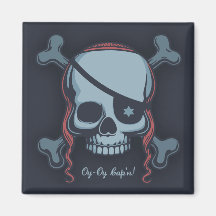 Oy-Oy Cap'n! Kylskåpsnagnet
