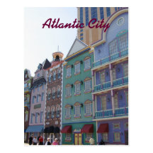 På boardwalken--Atlantic City NJ Vykort