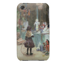 På de Champs-Elysees trädgårdarna c.1897 (gouache  iPhone 3 Case-Mate Fodral