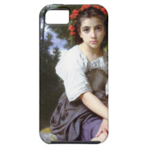 På kanten av bäcken vid Bouguereau iPhone 5 iPhone 5 Cases