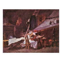 På ugnen av Fragonard Jean-Honoré (bäst Qualit Anpassningsbara Tillkännagivanden
