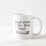 Paddla snabbare kaffe mugg
