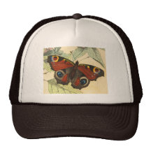 Påfågelfjäril Baseball Hat