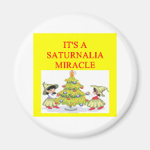 Pagan helgdag för SATURNALIA Kylskåps Magneter