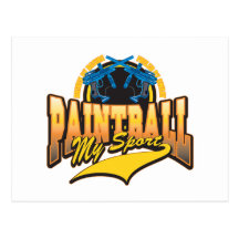 PaintBall min sport Vykort